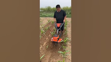 Ditching and soiling machine Weeding and fertilizing machine Mountain slope orchard greenhouse.