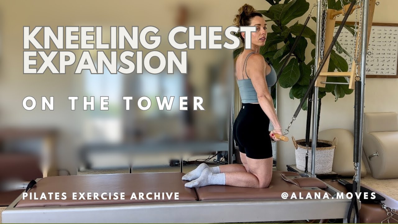 Kneeling Chest Expansion on the Cadillac - YouTube