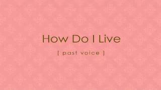 How Do I Live (past and present cover)