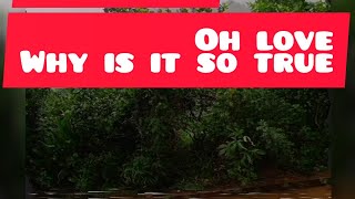 Oh Love.. Why Is It So True