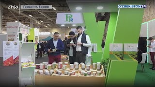 Ўзбекистон маҳсулотлари Берлин «Fruit Logistika 2022» халқаро кўргазмасида намойиш этилди