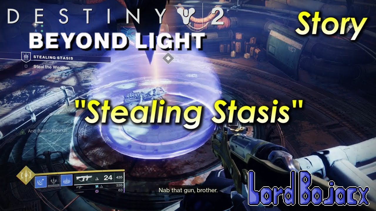 Mission #10 (EXOTIC QUEST) - Stealing Stasis (No Commentary) | Destiny 2: Beyond Light (PS4)