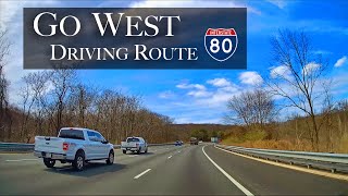 Go West - Driving Route 80