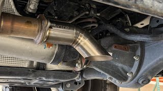 NYTOP 3rd Gen Tundra Titanium Axle Dump Exhaust Tip