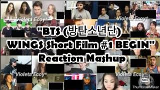 'BTS (방탄소년단) WINGS Short Film #1 BEGIN' Reaction Mashup