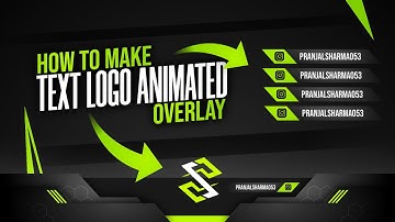 How to Make Animated Gaming Overlay on Android || Make Animated Gaming Overlay in PS cc