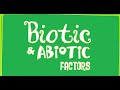 Ecosystem Factors and Relationships