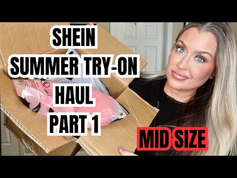 SHEIN CURVE TRY ON | MID/PLUS SIZE | PERFECT VACATION OUTFITS | HOTMESS MOMMA VLOGS