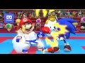 3D 180VR 4k Mario fight with Sonic ^^  Tokyo Olympic 2020 Mario & Sonic