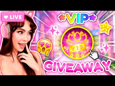 IM BACK! VIP GIVEAWAY DRESS TO IMPRESS