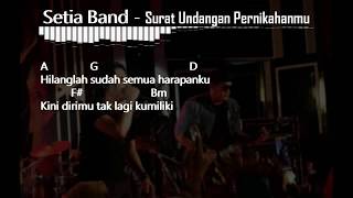 Setia Band | Surat Undangan Pernikahanmu (Chord dan Lirik Lagu)