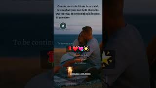 Sms Damour Pour Dire Bonne Nuit