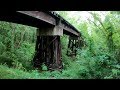 Extremely Dangerous Abandoned Railroad Bridge Explored!