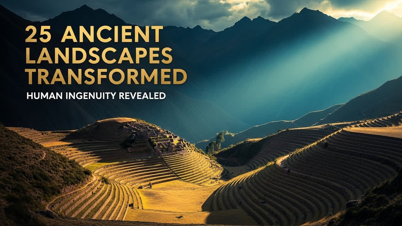 How 25 Ancient Landscapes were FOREVER CHANGED by Ingenuity