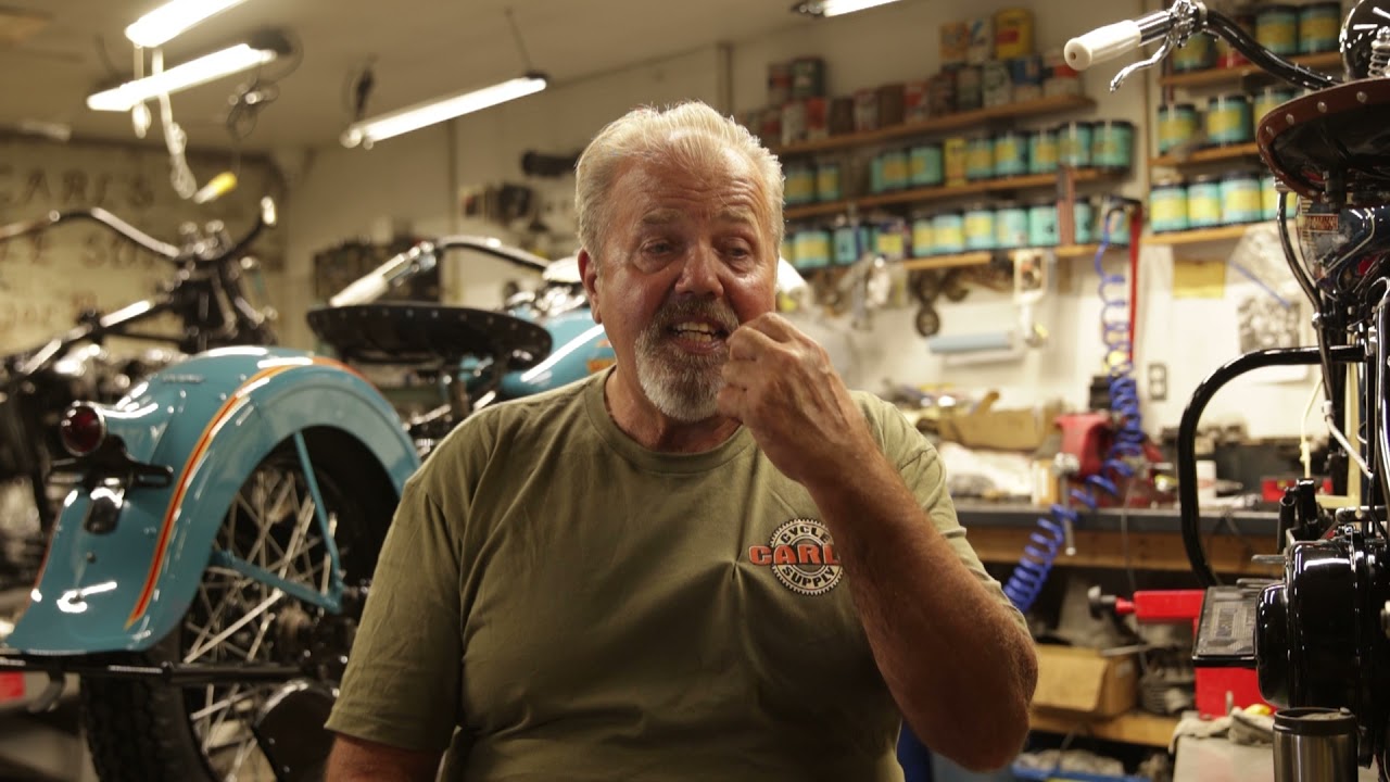 Carl's Cycle Supply 1937 Knucklehead Story
