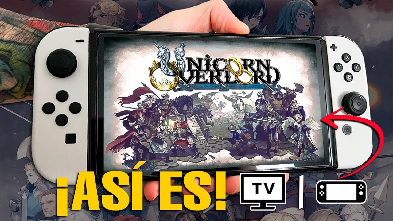 La SORPRESA del AÑO es UNICORN OVERLORD 👉 ASÍ es en NINTENDO