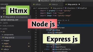 HTMX Tutorial with Node js & Express