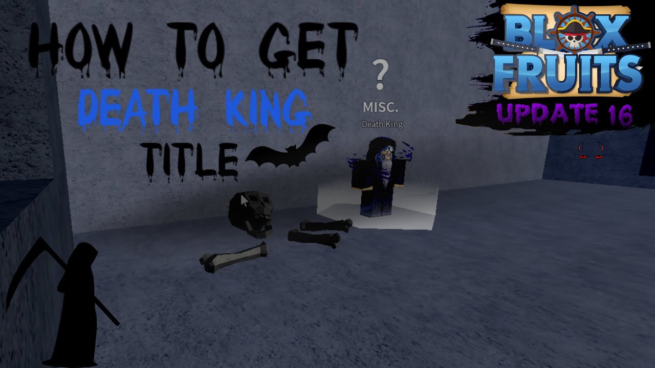 How to get Death King title in Blox Fruits 