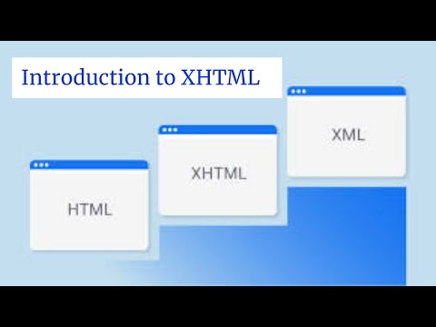 Introduction to XHTML