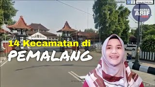 Kecamatan di Kabupaten Pemalang Jateng