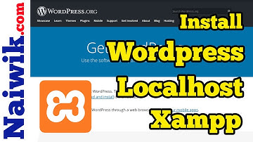 How to install Wordpress 5.7.2 in Xampp Localhost