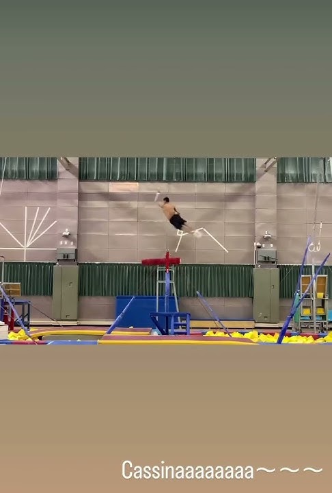 Tang Chia-Hung High Bar Training #taiwan #olympicgymnastics #training #sports #athlete #highbar