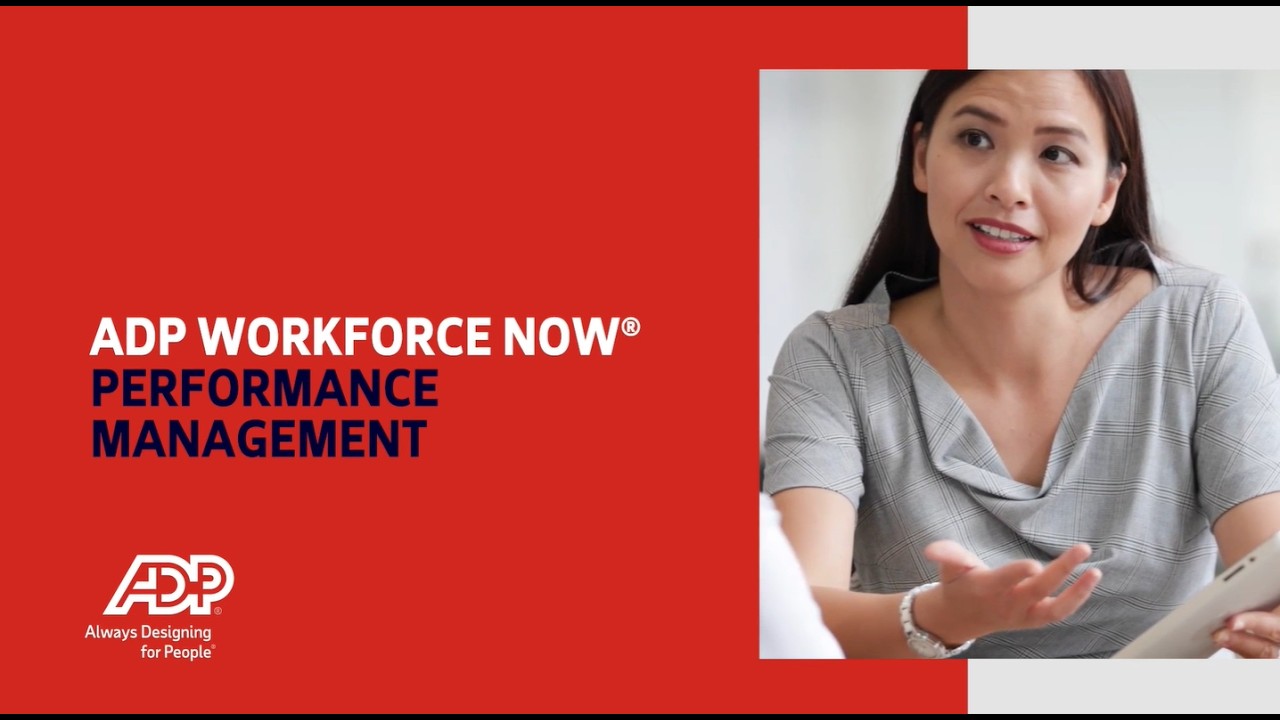 Better outcomes with ADP Workforce Now® Performance Management - YouTube