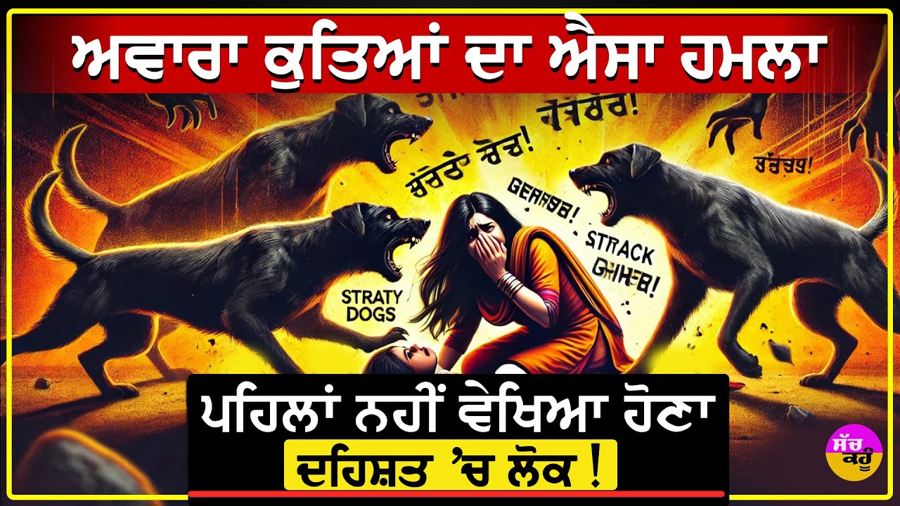 CCTV Viral | ਅਵਾਰਾ ਕੁੱਤਿਆਂ ਦਾ ਐਸਾ ਹਮਲਾ | Video ਡਰਾ ਦਵੇਗਾ | ਦਹਿਸ਼ਤ 'ਚ ਲੋਕ! Alwar Dog Bite Case