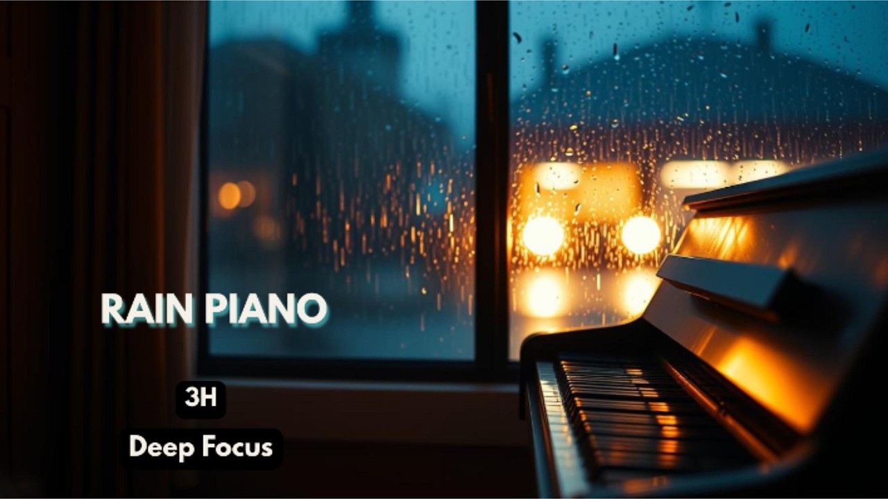 Дождь и пианино | 3 часа ночной музыки