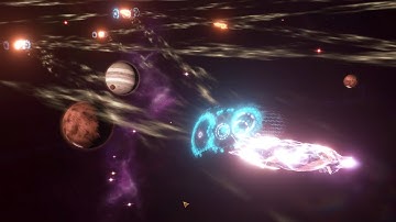 The battle between Extradimensional Invaders - Unbidden vs Aberrant - Stellaris #Stellaris