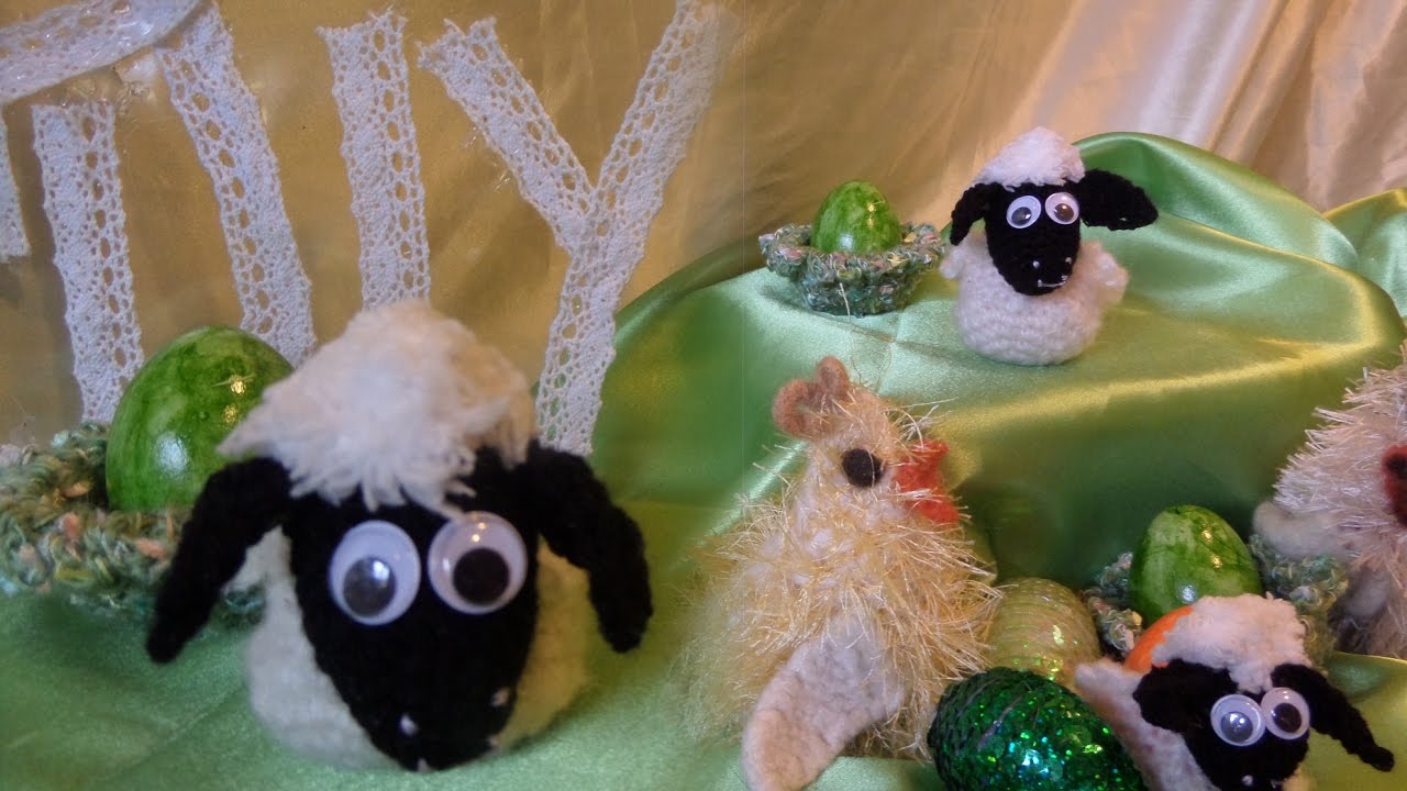Shaun Das Schaf Kostüm Selber Machen DIY: Shaun das Schaf; Schäfchen häkeln, Eierwärmer SELBER MACHEN How-to