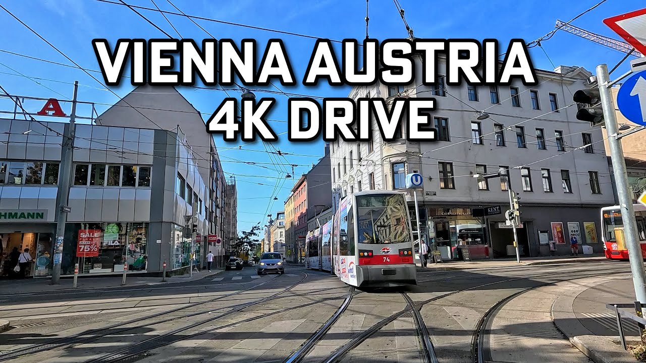 Driving in Vienna 4K -  Austria Capital - Wien