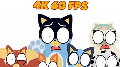 pizza tower scream but bluey #bluey