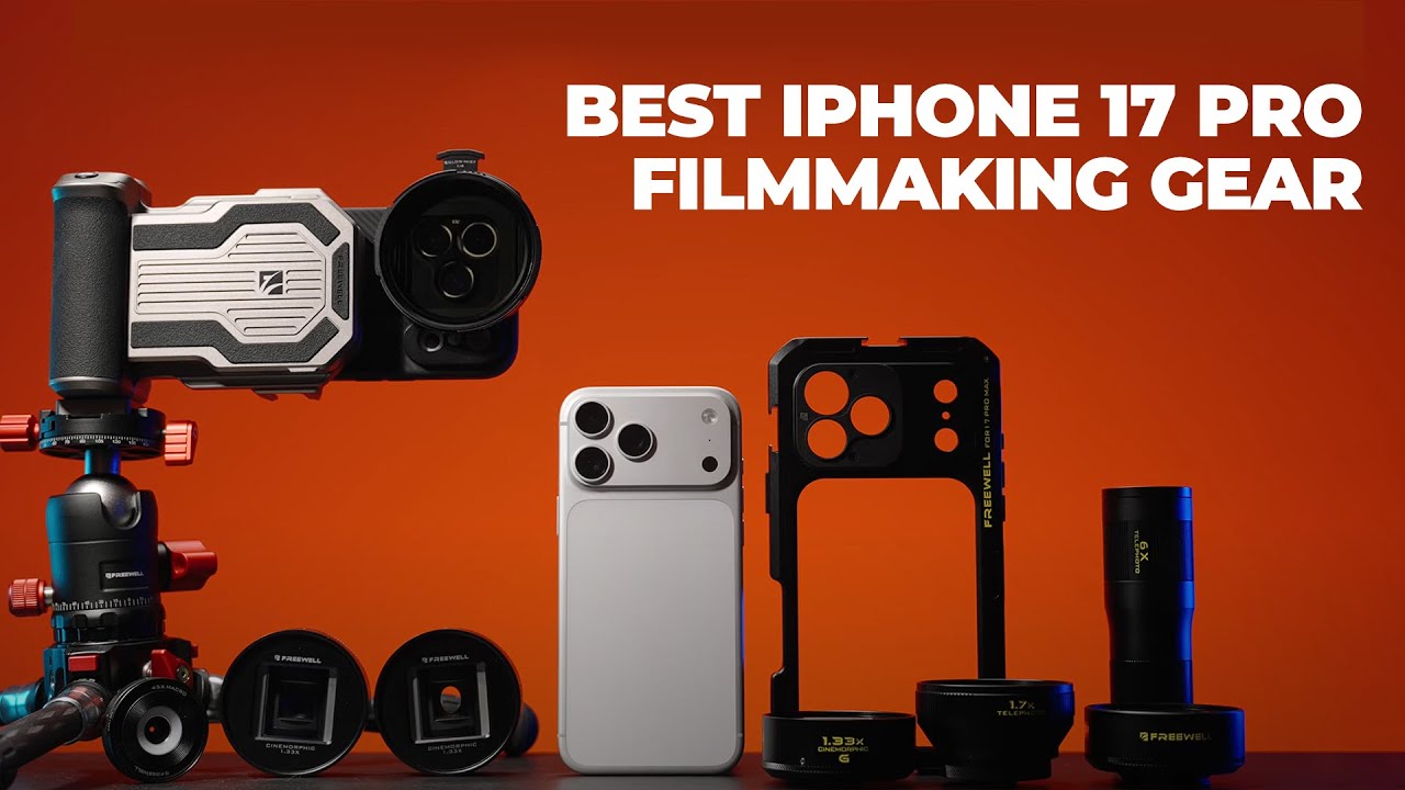 Аксессуары для съёмки на iPhone 17 Pro и Pro Max — лучшие объективы, фильтры и каркасы от Freewell