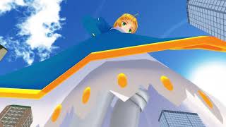 Mmd 巨大娘 Giantess巨大化するアルトリア