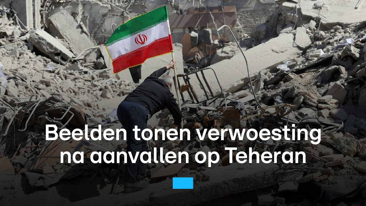 Nieuwe beelden tonen verwoesting na aanvallen op Teheran | RTL Nieuws