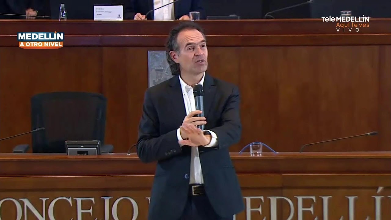 🔴 Rendición pública de cuentas del alcalde de Medellín ante el Concejo Distrital