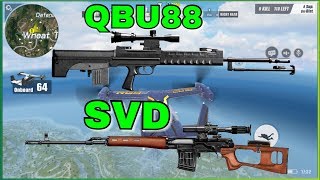 THE BETTER SNIPER: QBU88 vs SVD Comparison! | Rules of Survival THE BETTER SNIPER: QBU88 vs SVD Comparison! | Rules of Survival