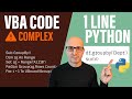 5 Complex VBA Tasks That Take 1 Line of Python thumbnail
