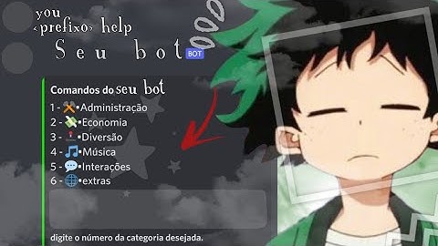 COMO FAZER COMANDO DE HELP PROFISSIONAL (tutorial bot designer){by: —hey waryyh}