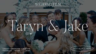 Taryn + Jake | Legacy Wedding \& Events, Amarillo TX Wedding | Filmed on EOS R5, R6