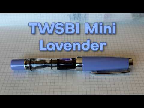 NEW TWSBI DAY! TWSBI Mini Lavender 🪻