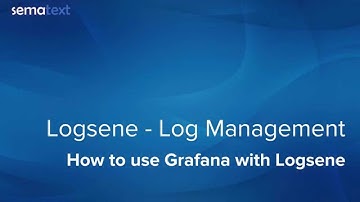 How to use Grafana with Logsene