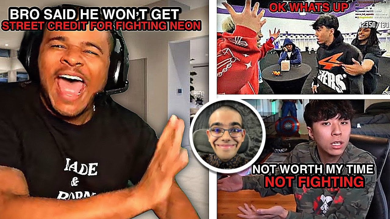 Fanum Defends Ray After Ray Calls Out N3on To Box Then Says He Doesn’t Want F!ght Anymore( Agent00