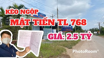🔴 #10 Cần bán đất mặt tiền 768 xã Tân An, Vĩnh Cửu giá 2.5 tỷ