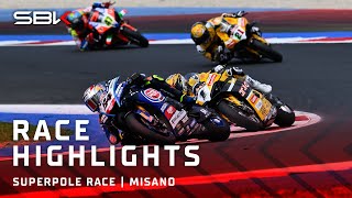 An ENTHRALLING Superpole Race at Misano 💥 | #EmiliaRomagnaWorldSBK