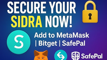 Sidra chain lates update How to Add Sidra Network to MetaMask, Bitget & SafePal — Hausa Full Guide 🔐