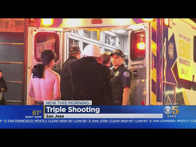 San Jose Shooting:  Three wounded in shooting outside San Jose's Aura nightclub class=
