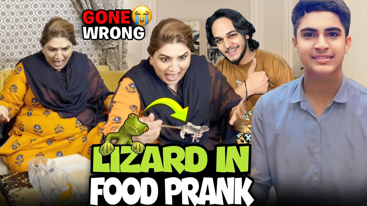 LIZARD IN FOOD // HEAVY PRANK ON PHUPHO