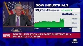 Fed Chair Powell: We're continuing to make good progress on bringing inflation down
